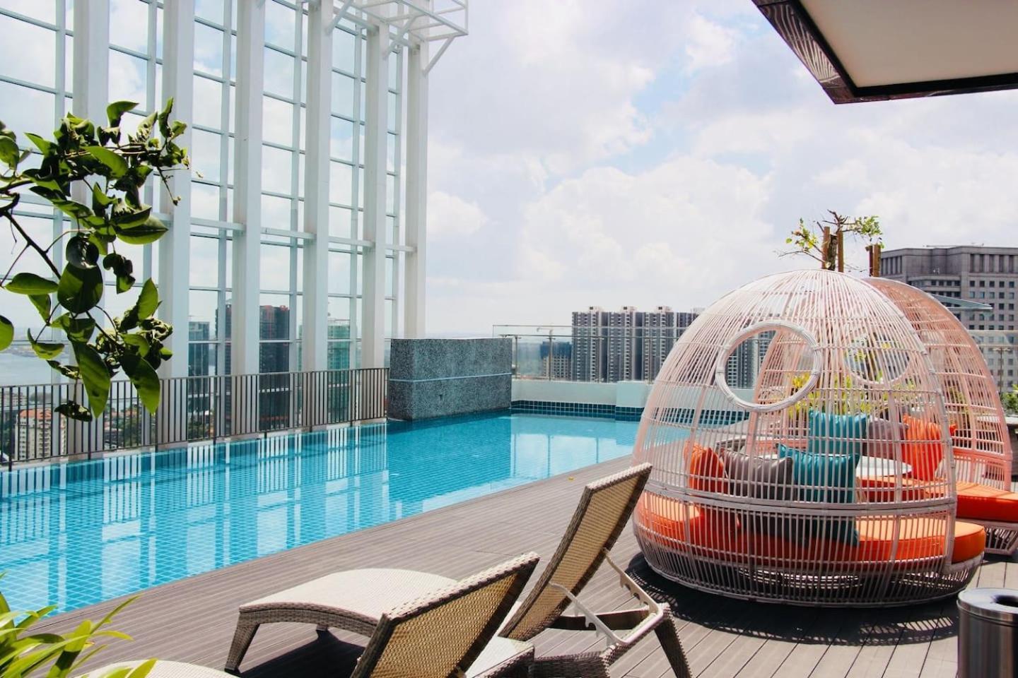 Modern, High Floor Suasana Suites 05 In Jb Джохор-Бару Экстерьер фото